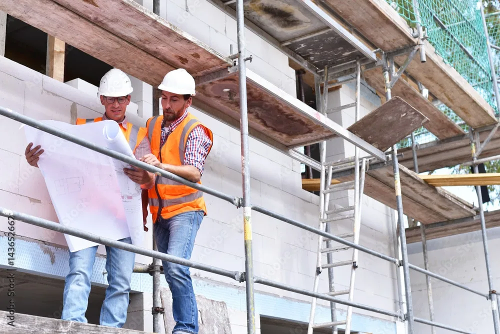 Bauleitung auf der Baustelle in Lübeck – Architekturbüro Vandrey